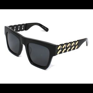 Stella McCartney Falabella Chain Sunglasses Black